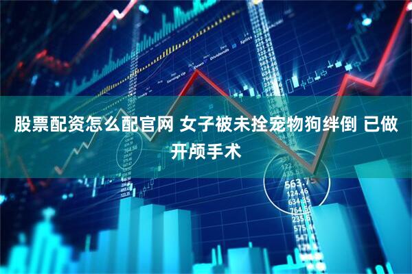 股票配资怎么配官网 女子被未拴宠物狗绊倒 已做开颅手术