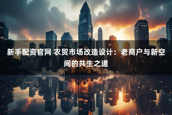 新手配资官网 农贸市场改造设计：老商户与新空间的共生之道
